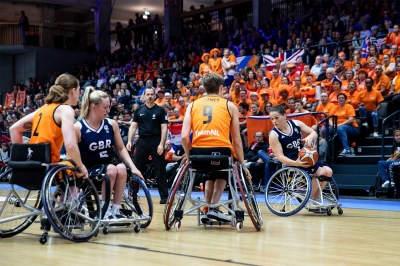 Great Britain versus the Netherlands at the 2018 Hamburg World Championships (Steffie Wunderl Fotografie)